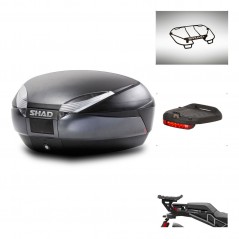SHAD Baul SH48 + soporte montaje accesorios DARK GREY PREMIUM KIT-445757