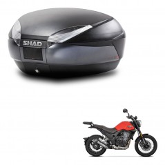 SHAD Baul SH48 + soporte montaje DARK GREY PREMIUM KIT-445848