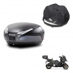 SHAD SH48 trunk + mounting bracket internal bag DARK GREY PREMIUM KIT-445898