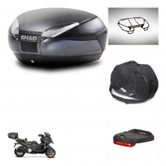 SHAD Baul SH48 + soporte montaje accesorios DARK GREY PREMIUM KIT-445903