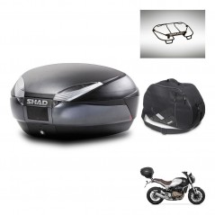 SHAD SH48 trunk + mounting bracket accessories DARK GREY PREMIUM KIT-445918