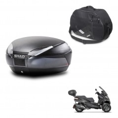 SHAD SH48 trunk + mounting bracket internal bag DARK GREY PREMIUM KIT-445946