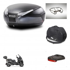 SHAD SH48 trunk + mounting bracket accessories DARK GREY PREMIUM KIT-445951