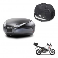 SHAD SH48 trunk + mounting bracket internal bag DARK GREY PREMIUM KIT-445986