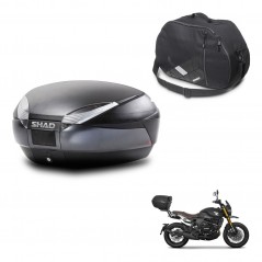 SHAD SH48 trunk + mounting bracket internal bag DARK GREY PREMIUM KIT-446010