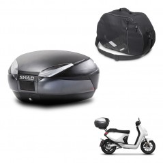 SHAD SH48 trunk + mounting bracket internal bag DARK GREY PREMIUM KIT-446026