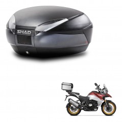 SHAD SH48 trunk + mounting bracket DARK GREY PREMIUM KIT-446032