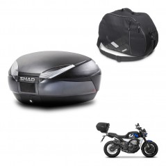SHAD SH48 trunk + mounting bracket internal bag DARK GREY PREMIUM KIT-446058