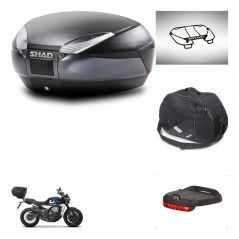 SHAD SH48 trunk + mounting bracket accessories DARK GREY PREMIUM KIT-446063