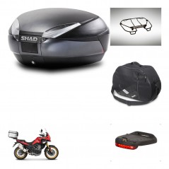 SHAD Baul SH48 + soporte montaje accesorios DARK GREY PREMIUM KIT-446119