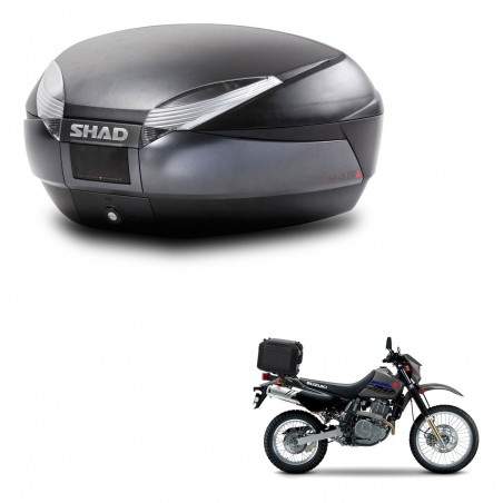 SHAD Baul SH48 + soporte montaje DARK GREY PREMIUM KIT-446120