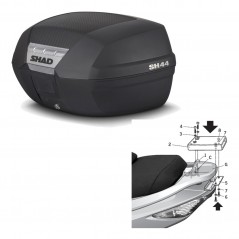 SHAD Baul SH44 + soporte montaje KIT-446166