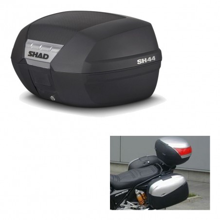 SHAD SH44 trunk + mounting bracket BAUL KIT-446206