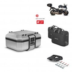 SHAD Baul trasero + parrilla soporte montaje accesorios TR37 TERRA KIT-446604