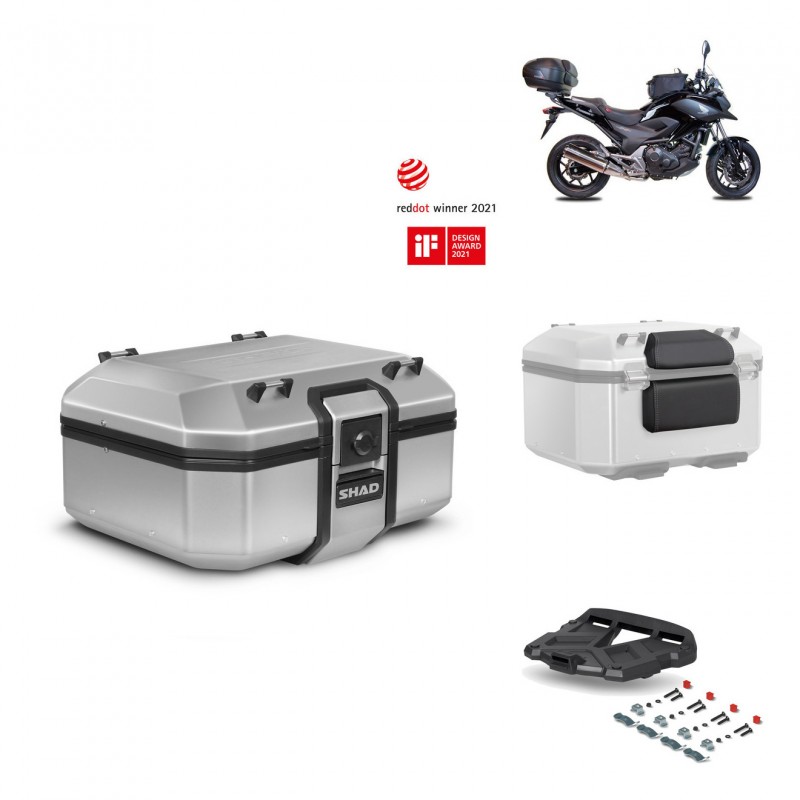 SHAD Rear trunk + grill mounting bracket accessories TR37 TERRA KIT-446619