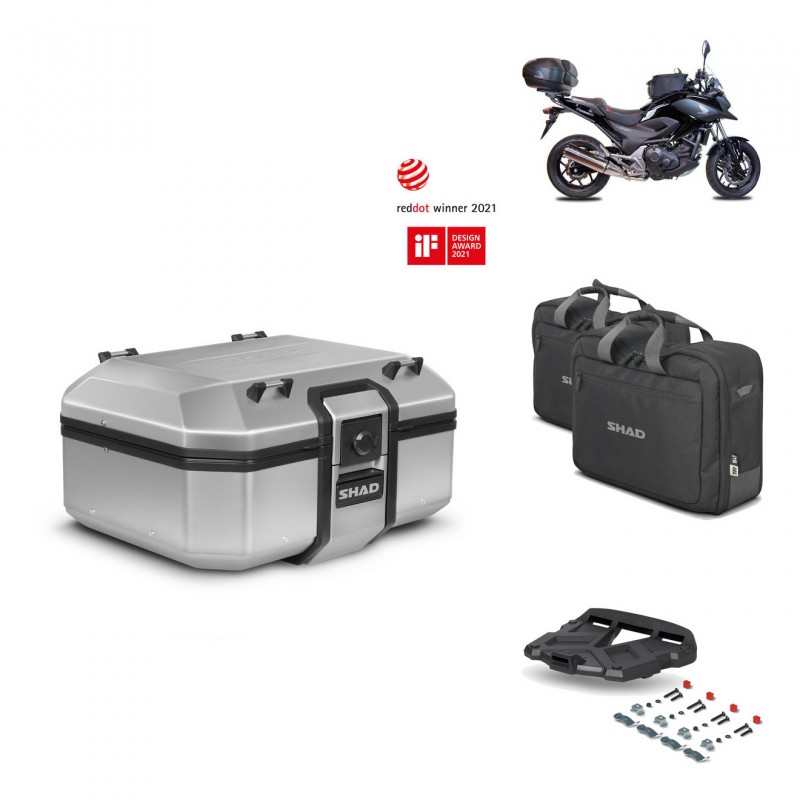 SHAD Rear trunk + grill mounting bracket accessories TR37 TERRA KIT-446620