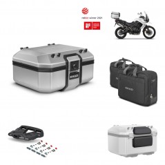 SHAD Baul trasero + parrilla soporte montaje accesorios TR37 TERRA KIT-446760