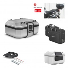 SHAD Baul trasero + parrilla soporte montaje accesorios TR37 TERRA KIT-446772