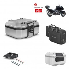 SHAD Baul trasero + parrilla soporte montaje accesorios TR37 TERRA KIT-446884