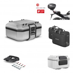 SHAD Baul trasero + parrilla soporte montaje accesorios TR37 TERRA KIT-446959