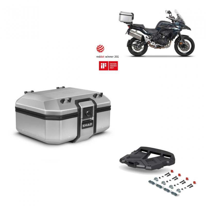 SHAD Baul trasero + parrilla soporte montaje TR37 TERRA KIT-447165