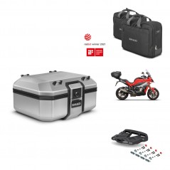 SHAD Baul trasero + parrilla soporte montaje accesorios TR37 TERRA KIT-447223
