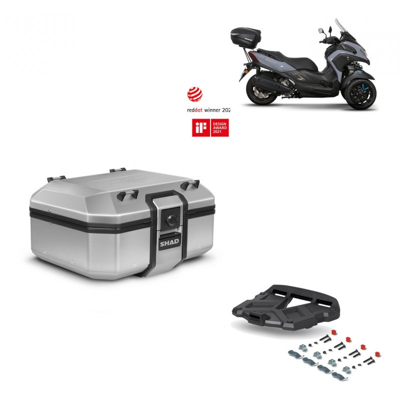 SHAD Baul trasero + parrilla soporte montaje TR37 TERRA KIT-447233