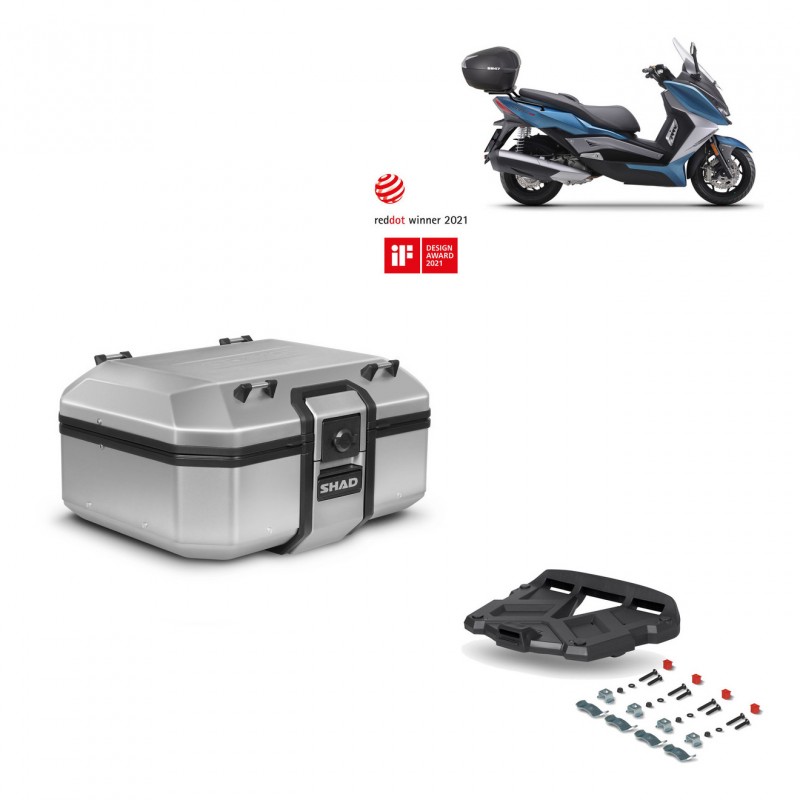 SHAD Baul trasero + parrilla soporte montaje TR37 TERRA KIT-447237