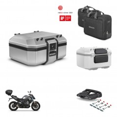 SHAD Baul trasero + soporte montaje parrilla accesorios TR37 TERRA KIT-447272