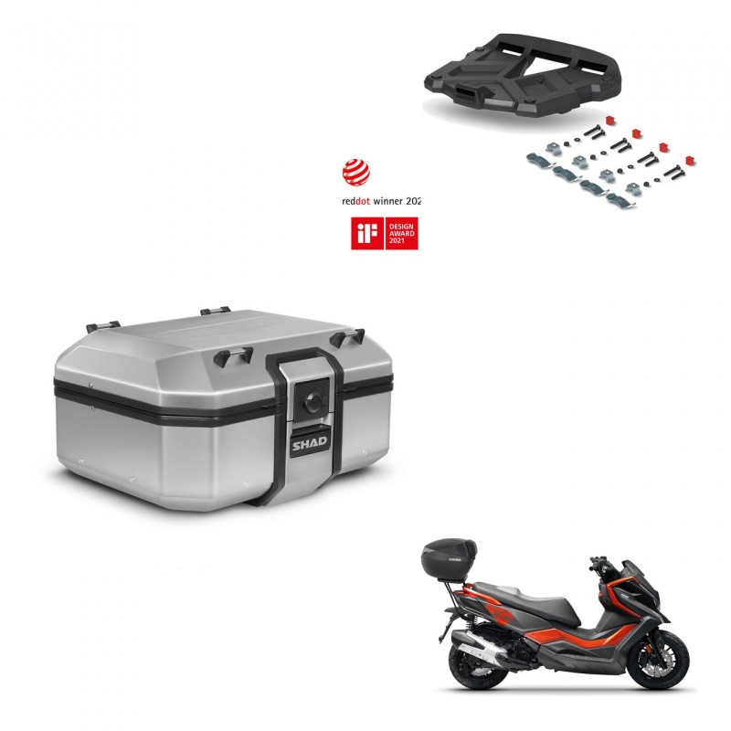 SHAD Rear trunk + mounting bracket grill TR37 TERRA KIT-447321