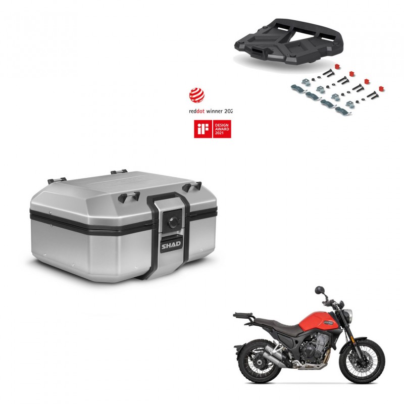 SHAD Rear trunk + mounting bracket grill TR37 TERRA KIT-447420