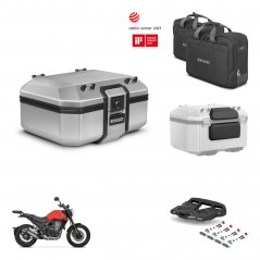 SHAD Baul trasero + soporte montaje parrilla accesorios TR37 TERRA KIT-447430