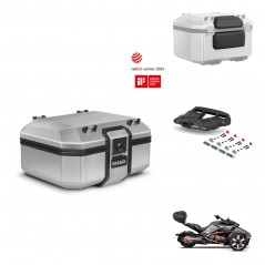 SHAD Baul trasero + soporte montaje parrilla accesorios TR37 TERRA KIT-447483