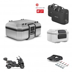 SHAD Baul trasero + soporte montaje parrilla accesorios TR37 TERRA KIT-447562