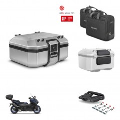 SHAD Baul trasero + soporte montaje parrilla accesorios TR37 TERRA KIT-447595