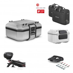 SHAD Baul trasero + soporte montaje parrilla accesorios TR37 TERRA KIT-447606