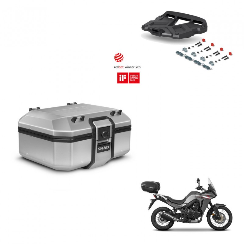 SHAD Baul trasero + soporte montaje parrilla TR37 TERRA KIT-447629