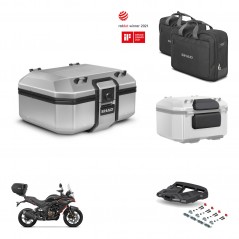 SHAD Baul trasero + soporte montaje parrilla accesorios TR37 TERRA KIT-447694