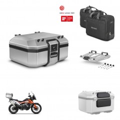 SHAD Baul trasero + soporte montaje parrilla accesorios TR37 TERRA KIT-447731