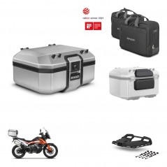 SHAD Baul trasero + soporte montaje parrilla accesorios TR37 TERRA KIT-447735