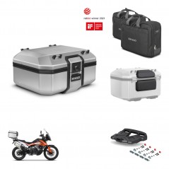 SHAD Baul trasero + soporte montaje parrilla accesorios TR37 TERRA KIT-447738