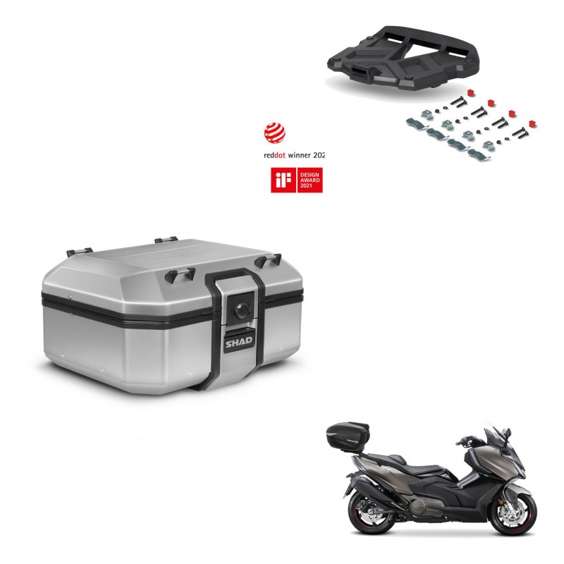 SHAD Baul trasero + soporte montaje parrilla TR37 TERRA KIT-447761