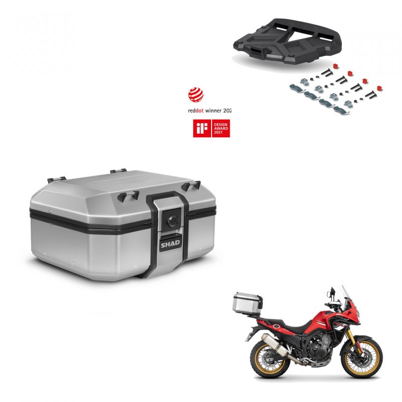 SHAD Baul trasero + soporte montaje parrilla TR37 TERRA KIT-447783