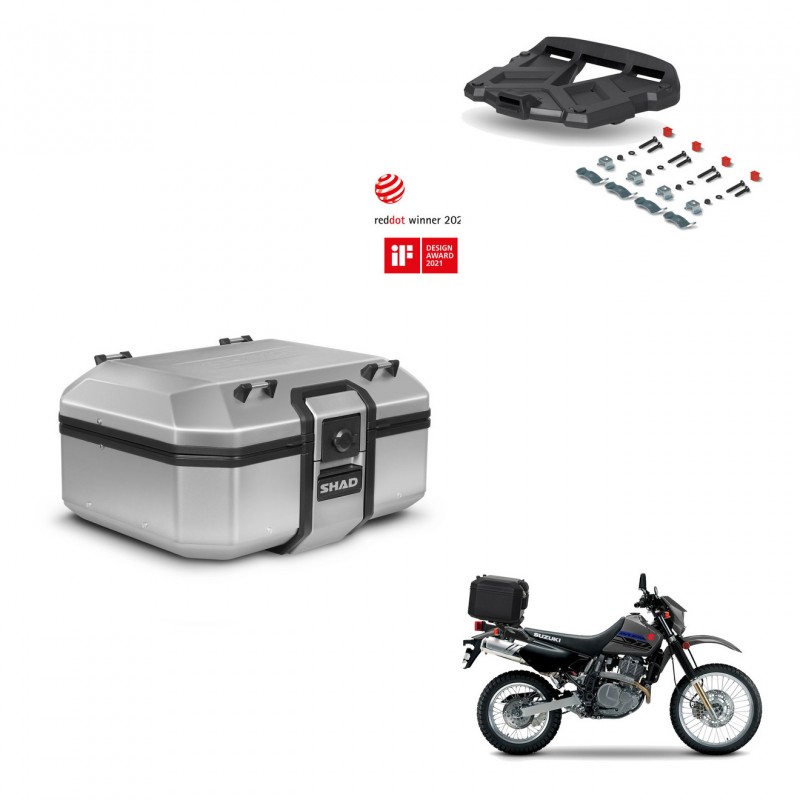SHAD Baul trasero + soporte montaje parrilla TR37 TERRA KIT-447794