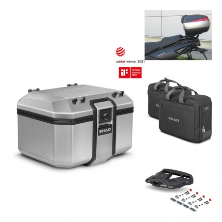 SHAD Baul trasero + parrilla soporte montaje accesorios KIT-447829