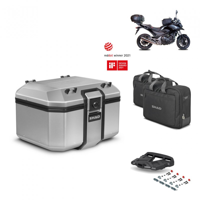 SHAD Baul trasero + parrilla soporte montaje accesorios KIT-447869