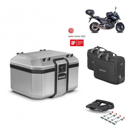 SHAD Baul trasero + parrilla soporte montaje accesorios KIT-447869