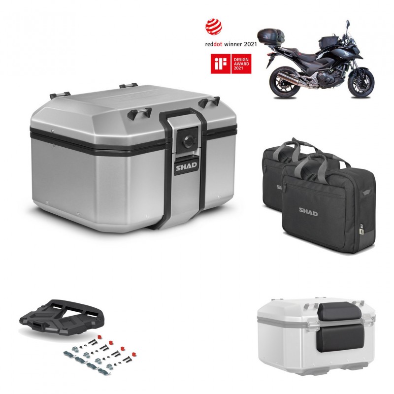 SHAD Baul trasero + parrilla soporte montaje accesorios KIT-447870
