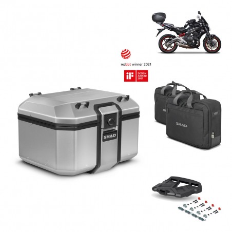 SHAD Baul trasero + parrilla soporte montaje accesorios KIT-447885
