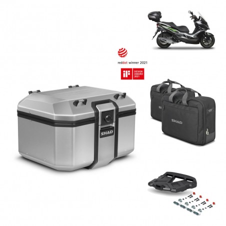 SHAD Baul trasero + parrilla soporte montaje accesorios KIT-447901